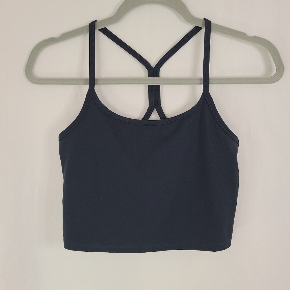 Gottex Navy Blue Strappy Tank Top
